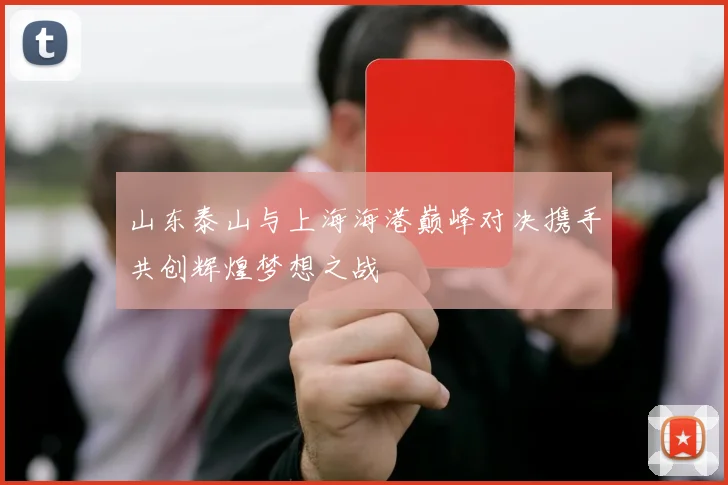 山东泰山与上海海港巅峰对决携手共创辉煌梦想之战